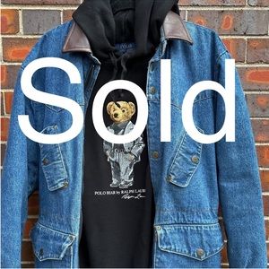 Ralph Lauren Polo Bear collector’s hoodie rare
